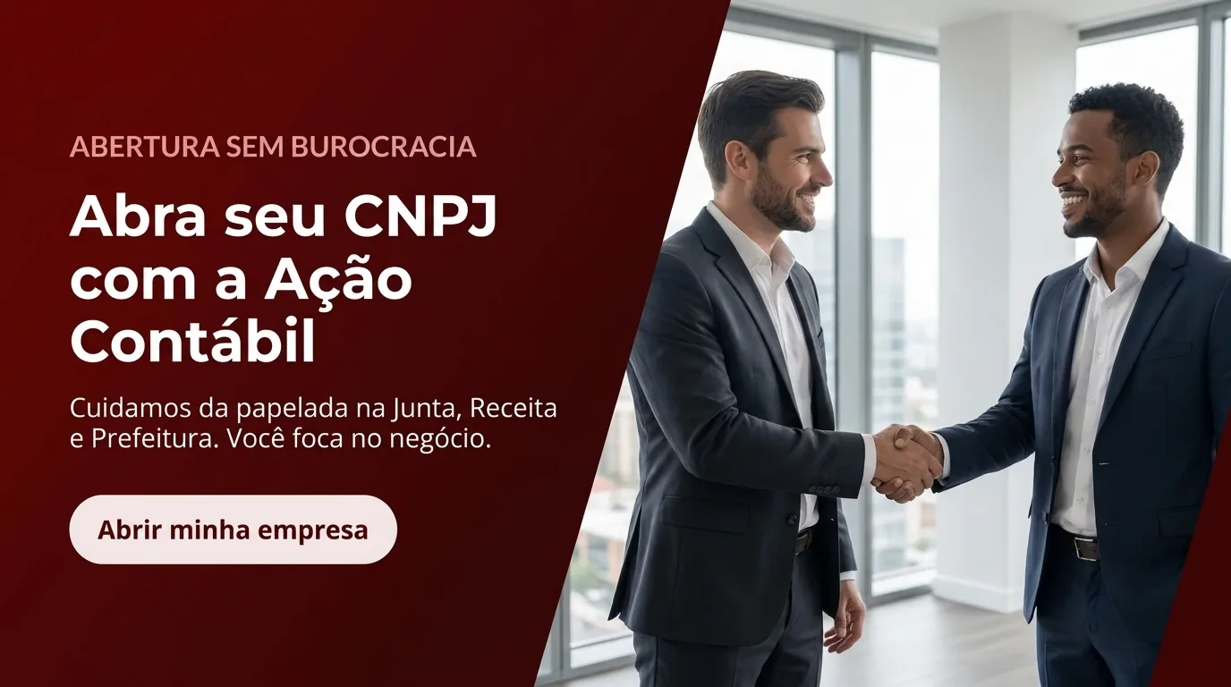 Aperto de mãos entre contador e novo empresário após a abertura do CNPJ, contabilidade para abertura de empresa em São José dos Campos